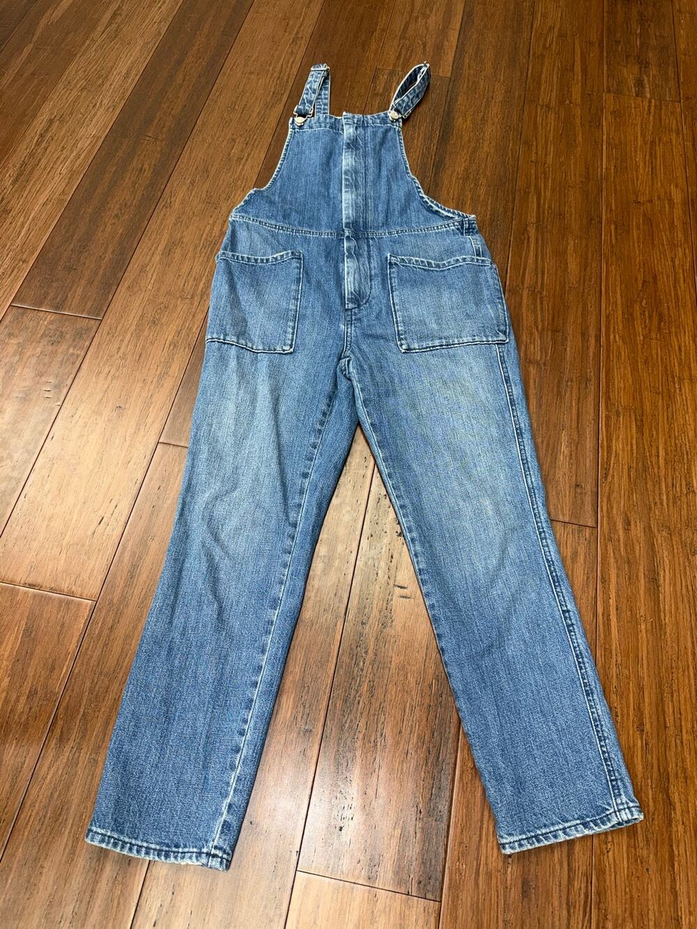 Madewell denim Jean overalls women’s XS